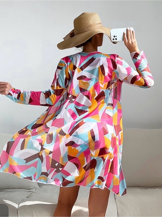 Dresses & Skirts - Long-sleeve Bikini cover